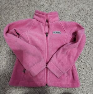 Columbia Pink Fleece Jacket